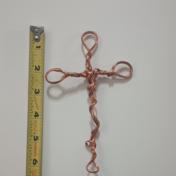 Handmade Other - Handcrafted Copper Wire Cross